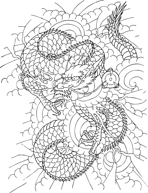 龍紋圖片