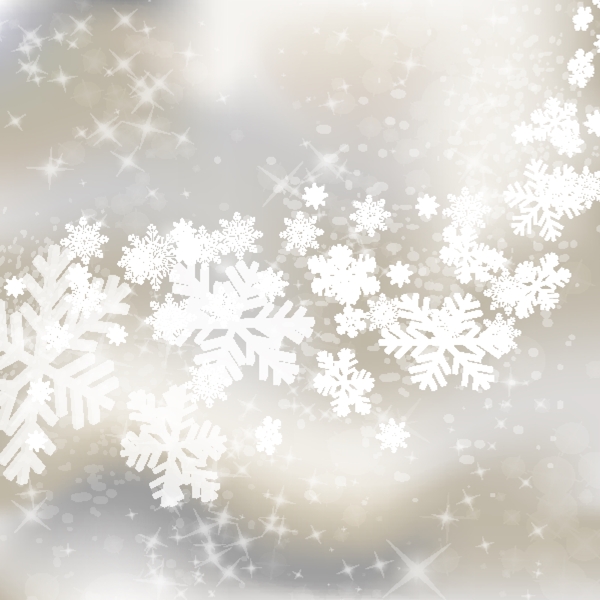 雪花矢量背景圖片