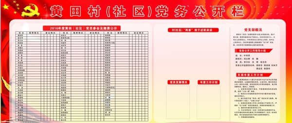 黨務(wù)公開欄