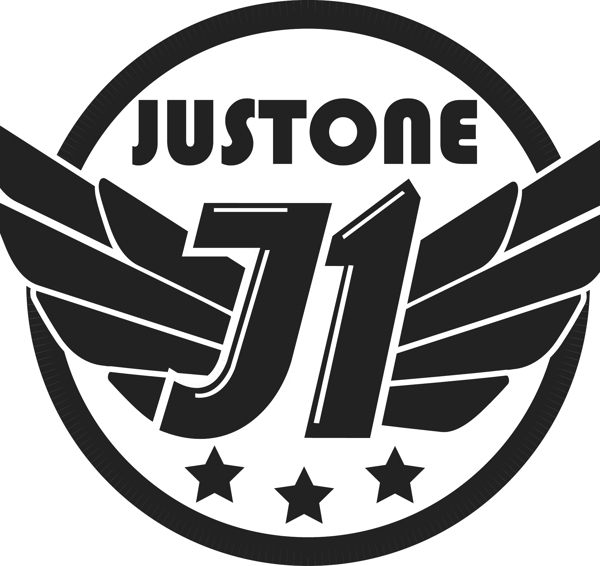 justone街舞社logo