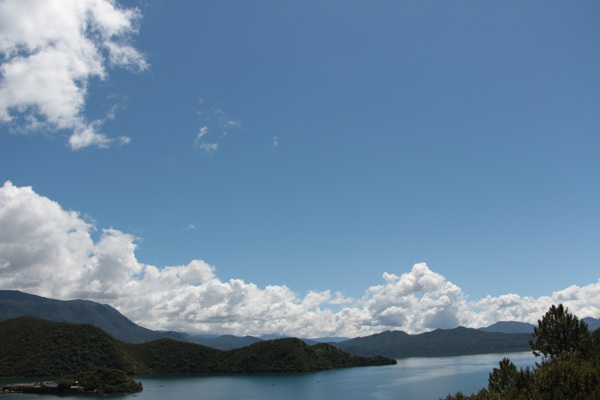 四川瀘沽湖風(fēng)景
