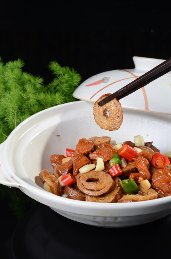 砂鍋腸香豆腐