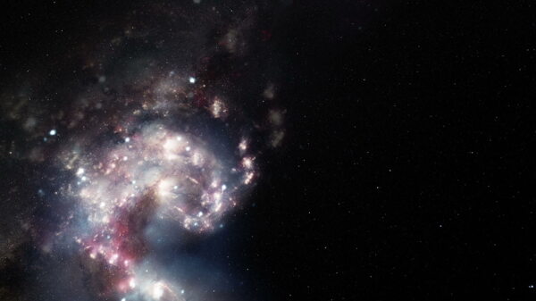 螺旋宇宙运动的背景视频免费下载
