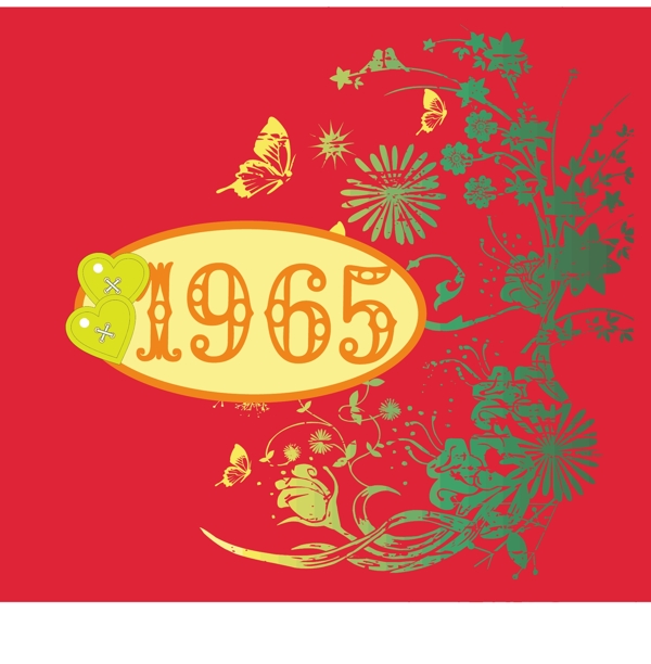 印花矢量圖文字英文數(shù)字色彩免費(fèi)素材