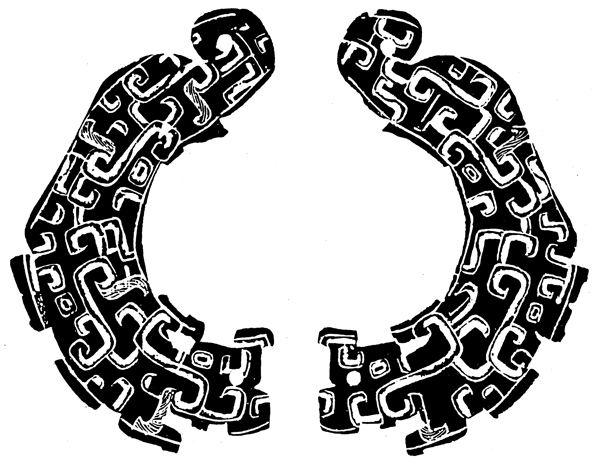 春秋戰(zhàn)國圖案青銅器圖案中國傳統(tǒng)圖案069