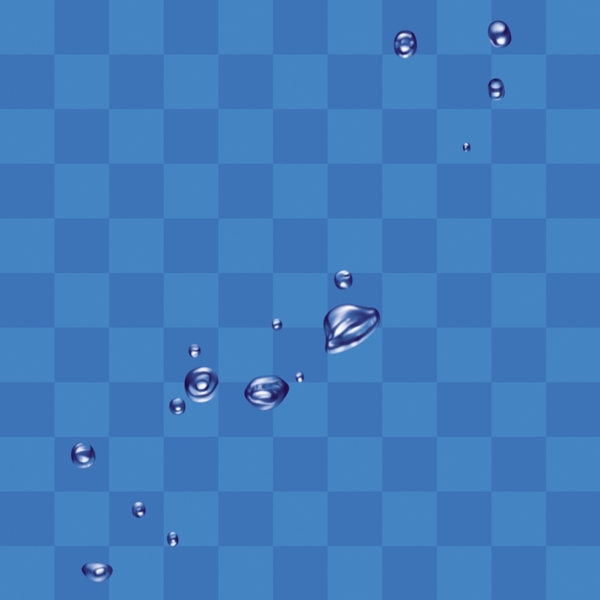 水珠系列psd素材14