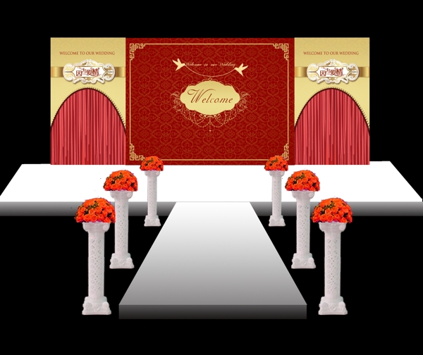 婚禮現(xiàn)場效果圖