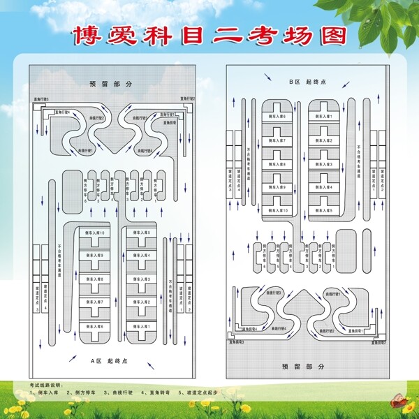 科目二考場圖