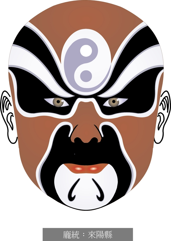 印花矢量圖色彩棕色黑色白色免費素材