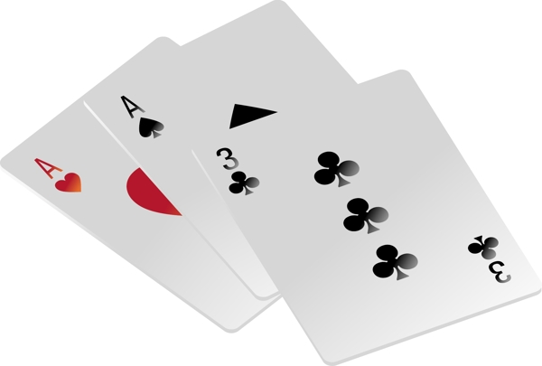 韩国扑克牌矢量AI格式