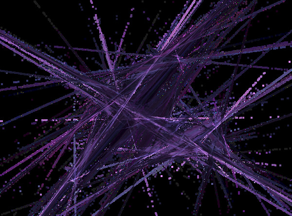 紫色尖锐线条效果图形免抠png透明素材