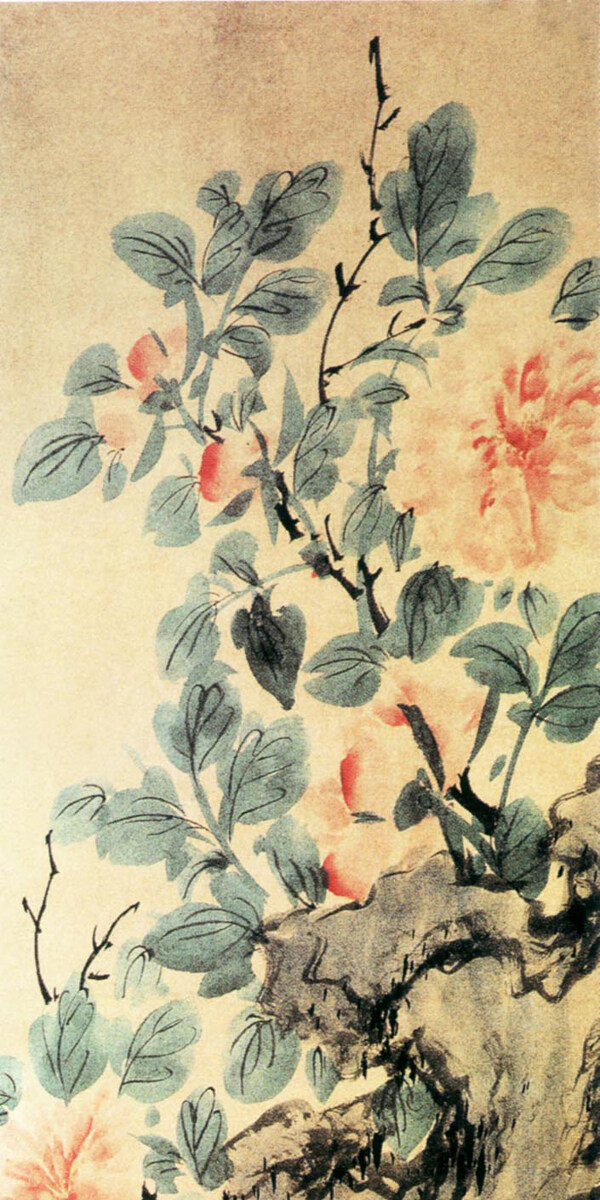 位圖植物圖案寫意花卉花朵牡丹免費素材