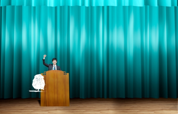 大型演講圖片
