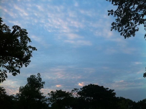 晚霞的天空?qǐng)D片