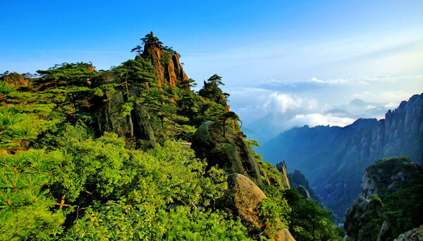 山峰群山圖片