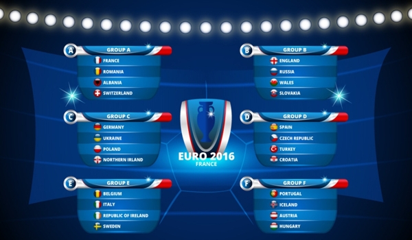 2016欧洲杯足球赛程表