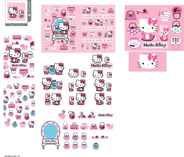HellonbspKittynbsp矢量素材