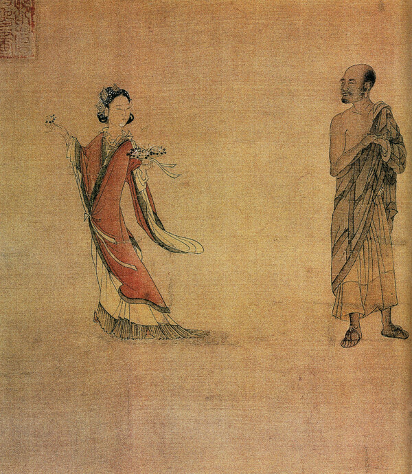 古代人物宮廷人物人物壁畫中國文化人物畫像中國風(fēng)中華藝術(shù)繪畫