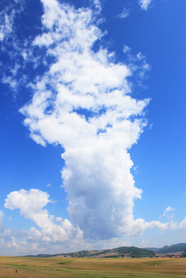 天空白云摄影
