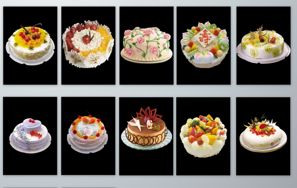 蛋糕甜品设计素材