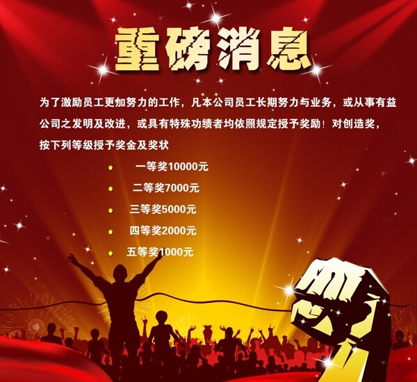 企業(yè)勵志海報圖片