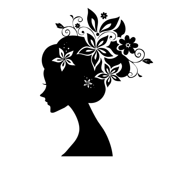 ps自定义图案形状女性头饰图案
