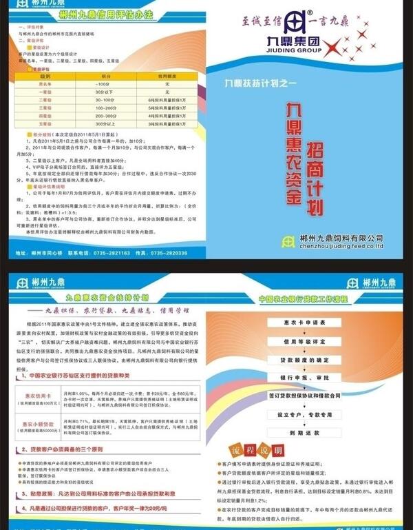招商計(jì)劃dm單圖片