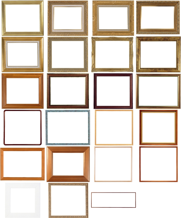 120张木框边框素材系列第五部分图片