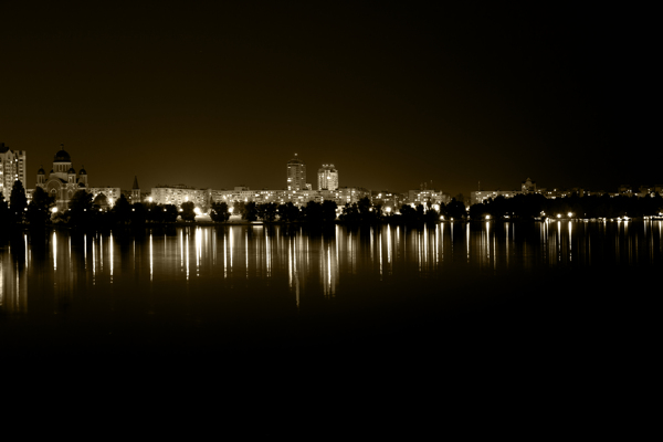 美丽的城市夜景图片