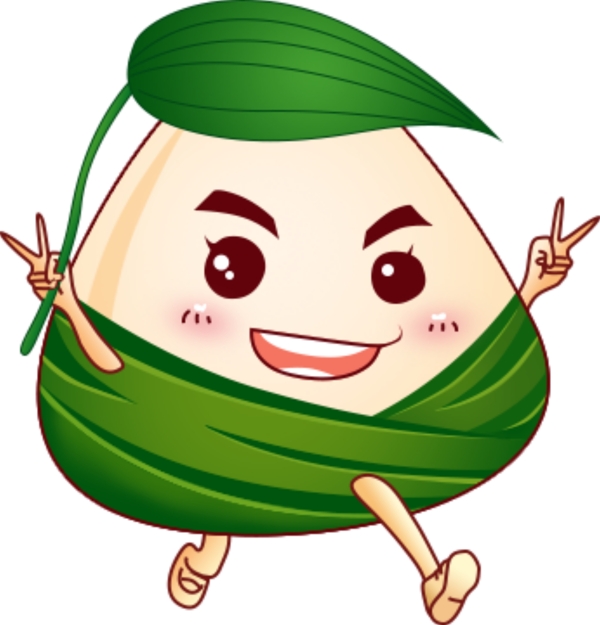 卡通粽子
