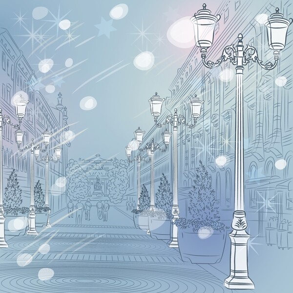 雪夜城堡