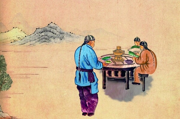 古人吃火鍋