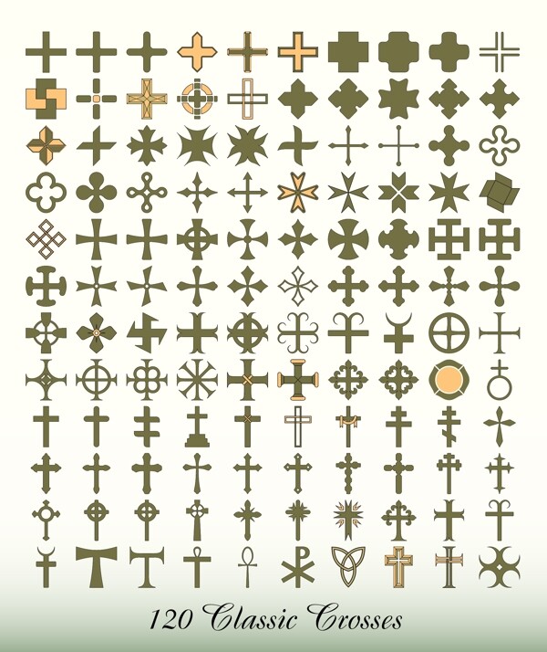 十字架適量素材