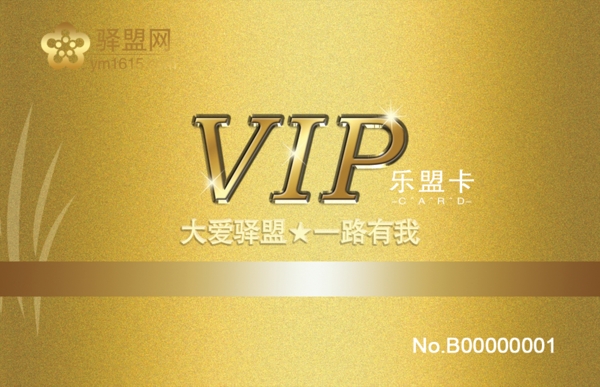 金卡會(huì)員卡圖片