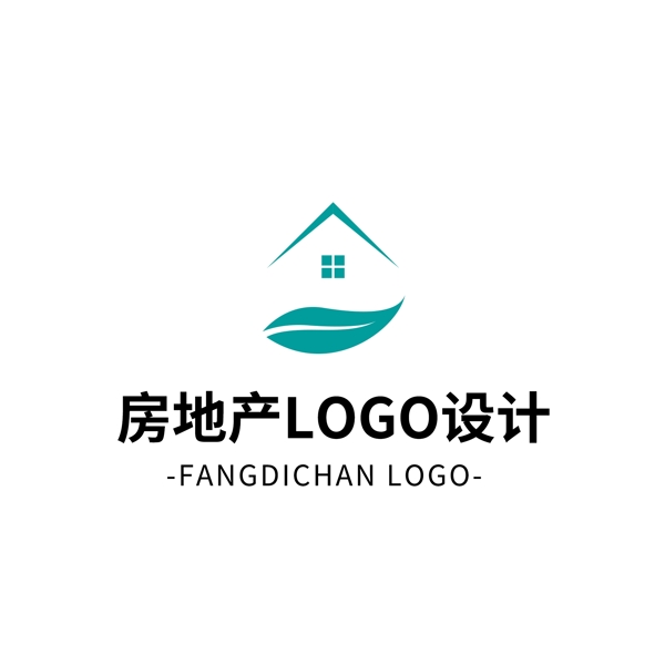 简约大气创意房地产logo标志设计