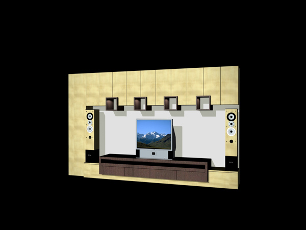 室內(nèi)設(shè)計背景墻3d素材3d模型113