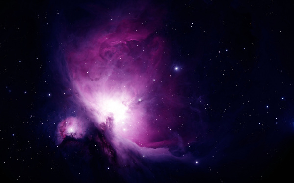 紫色星空