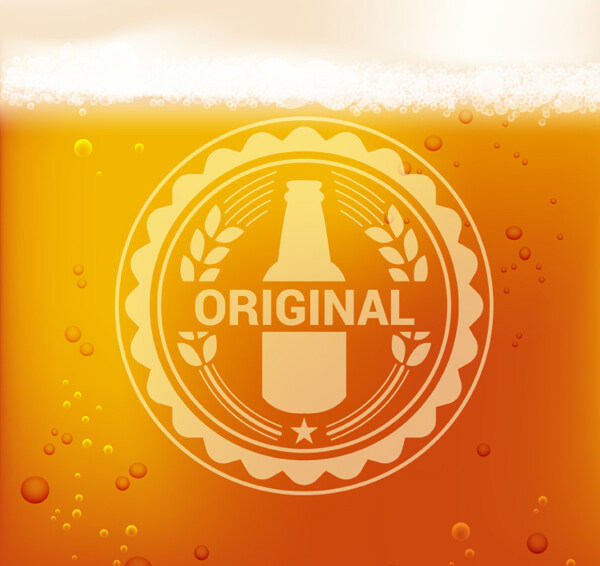 圓形啤酒標(biāo)簽