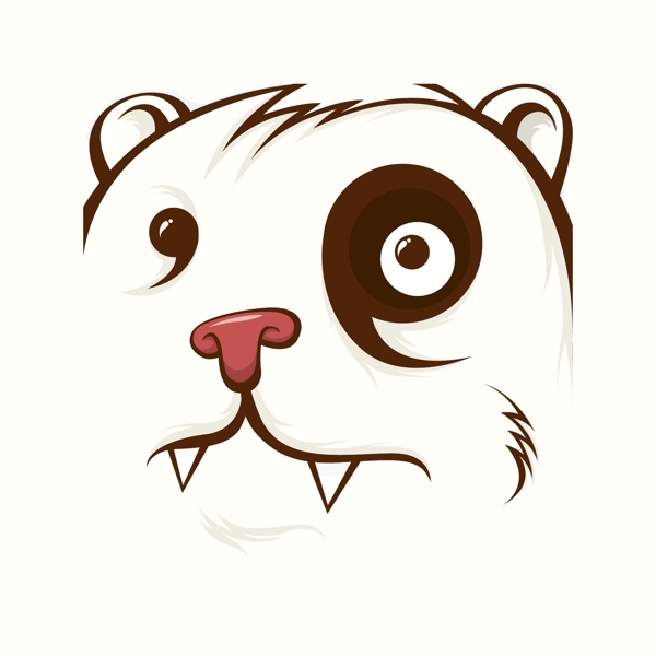 印花矢量圖動物圖案狗熊男童免費素材