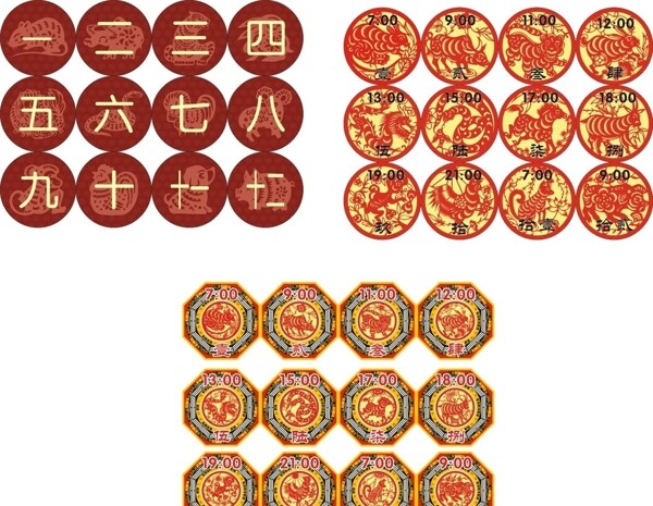 十二生肖圖片