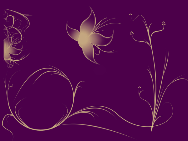 紫色浪漫花朵背景图片