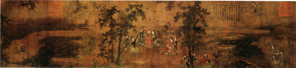 古代人物宮廷人物人物壁畫(huà)中國(guó)文化人物畫(huà)像中國(guó)風(fēng)中華藝術(shù)繪畫(huà)