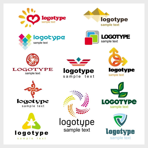 多款精美的LOGO模板矢量素材