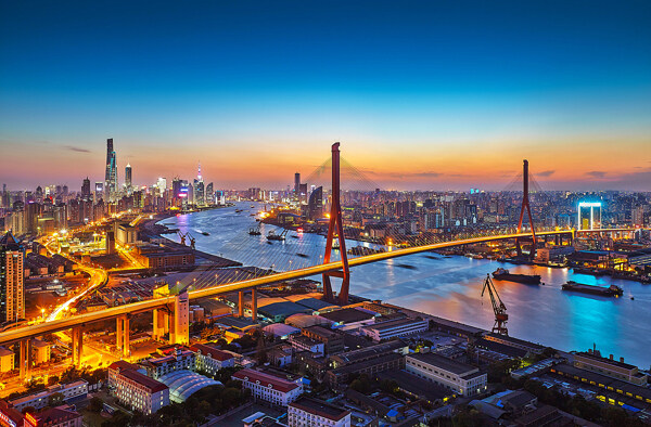 上海黄浦江桥