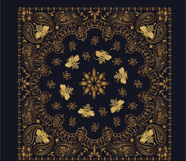 古典花紋圖片