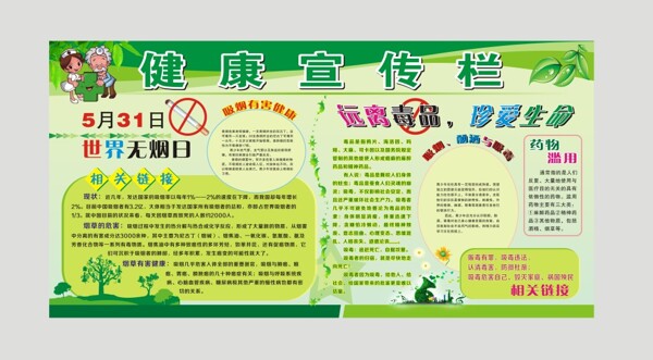 健康教育展板