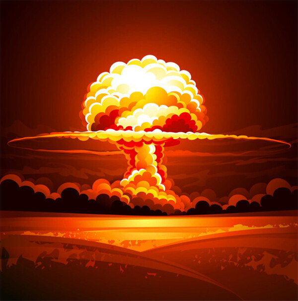 核战争爆炸图片