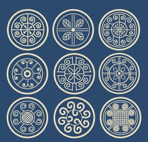 中國(guó)風(fēng)花紋