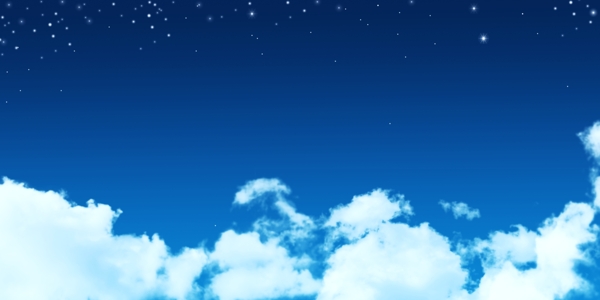 藍(lán)色天空白云背景