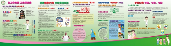 創(chuàng)衛(wèi)宣傳欄圖片